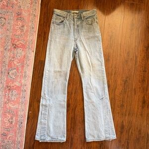 Levi’s Premium Ribcage Split Flare Jeans size 29x32